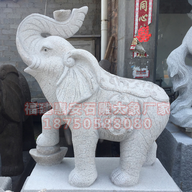 石雕大象的尺寸如何确定?
