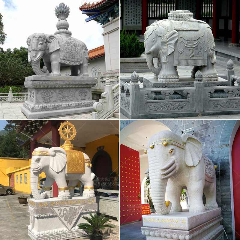 白马寺里的石雕大象造型观后感