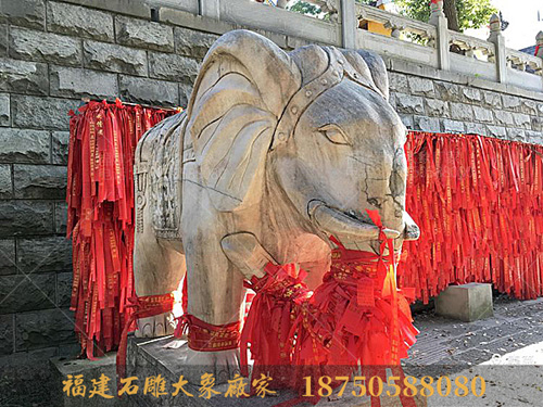 武汉石雕大象造型图片