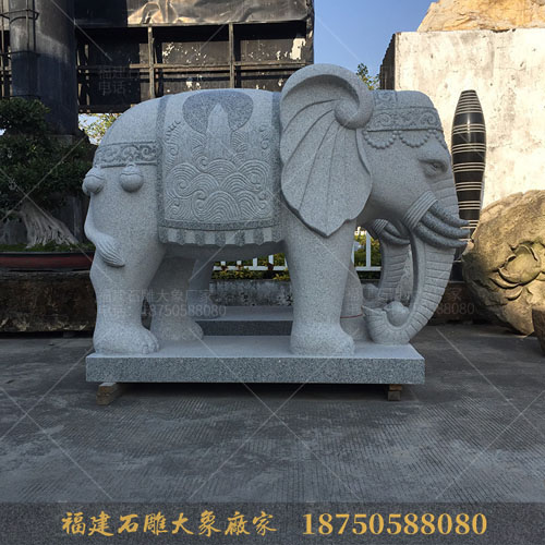 石雕大象破损的常用处理方法
