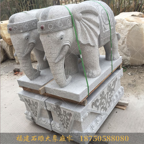 石雕大象是如何雕刻出来的？