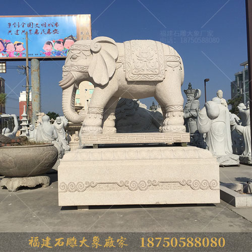 惠安石雕大象厂采购石象荒料的原则