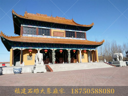 北方的石雕大象与南方的石雕大象求同存异