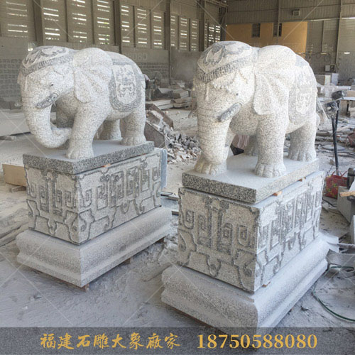 一对石雕大象的制作周期有多长？