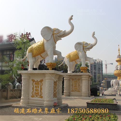 石雕大象可以摆放的场所有哪些？