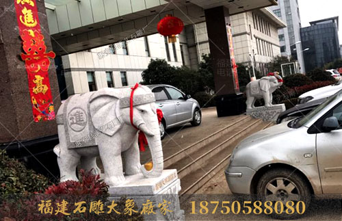 石雕大象可以摆放的场所有哪些？