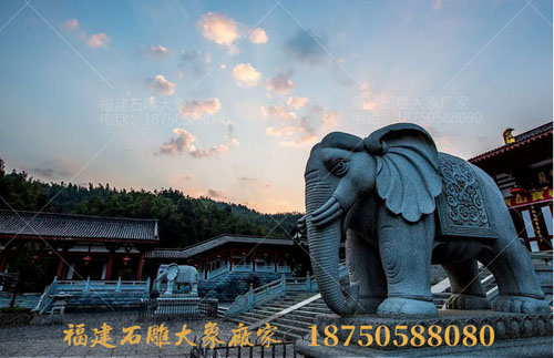 什么样的石材雕刻大象更受欢迎？