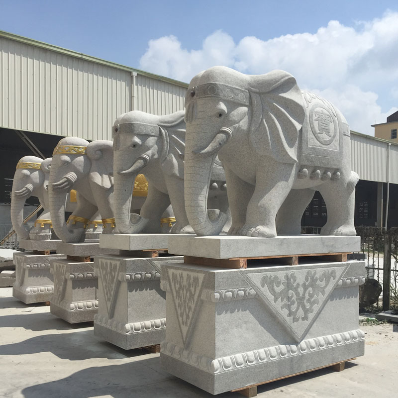 石雕大象造型仪态的特点有哪些？