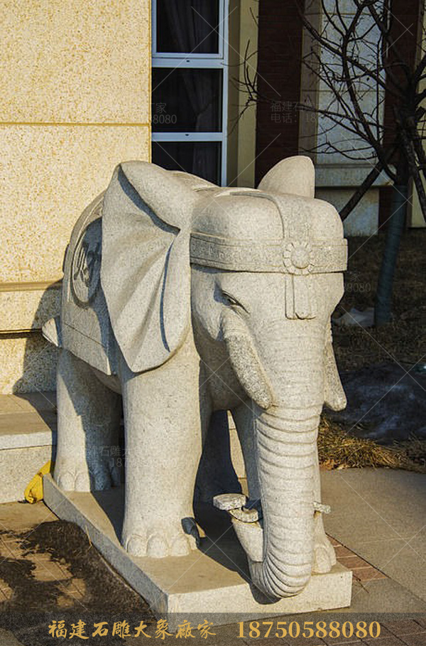 酒店门前的石雕大象，竟然是一件招财利器！
