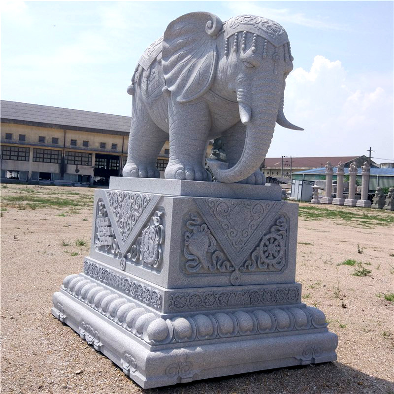 如何选择适合的石雕大象造型？