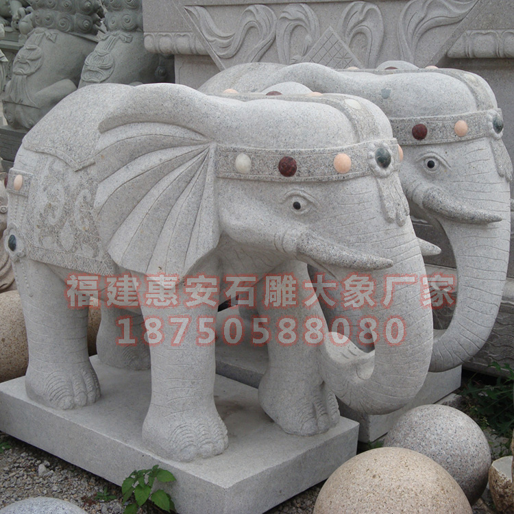 优质石雕大象鉴定(一)