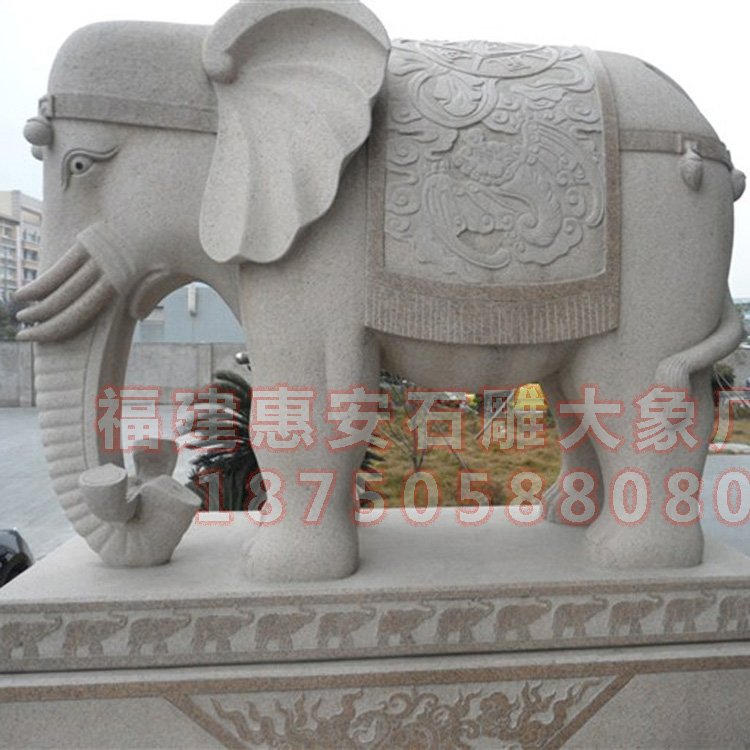 六牙石雕大象有什么特殊寓意