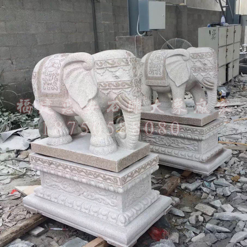 福建石雕大象厂家 优势明显