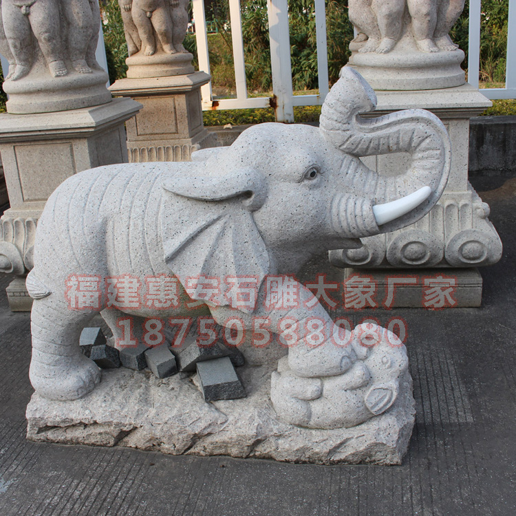 广州石雕大象厂家