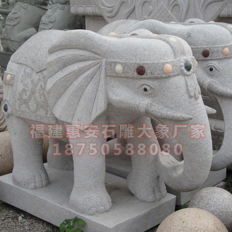 广州石雕大象是哪里来的