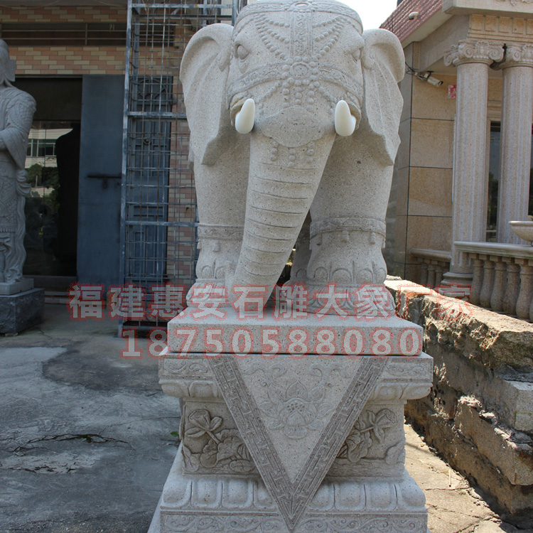 曲阳石材大象特点