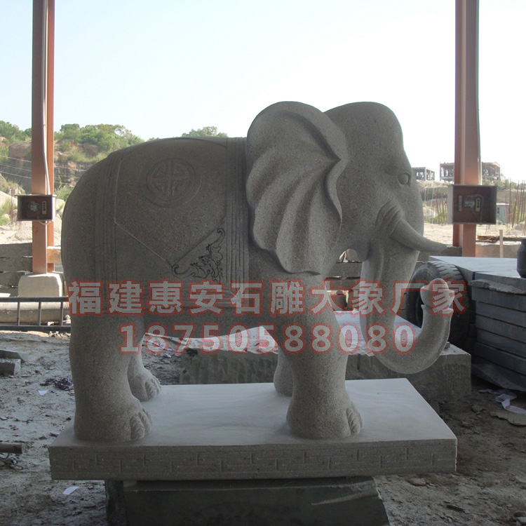 惠安石雕大象的制作流程