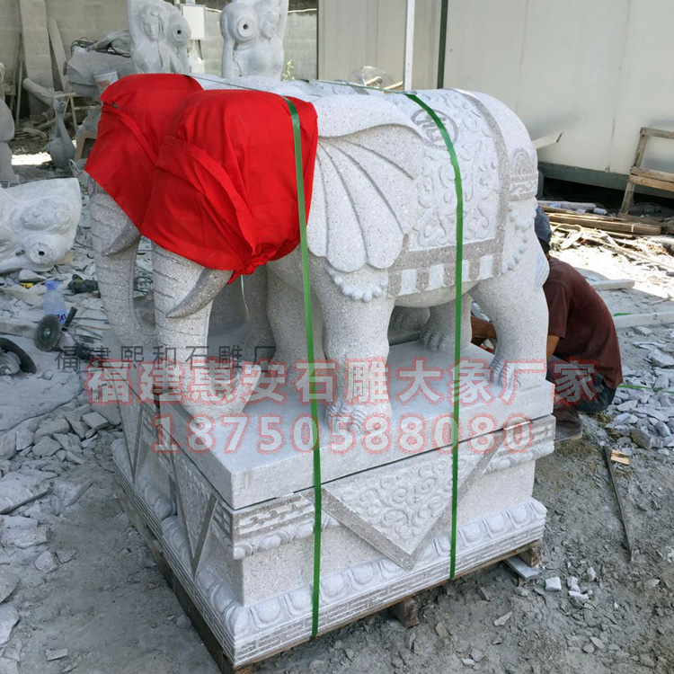 石雕大象与安徽的渊源