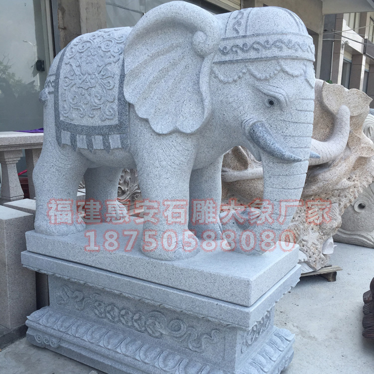 石雕大象的材质分类 
