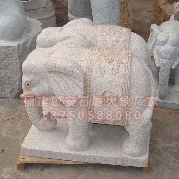 石雕大象出现推进石雕行业发展