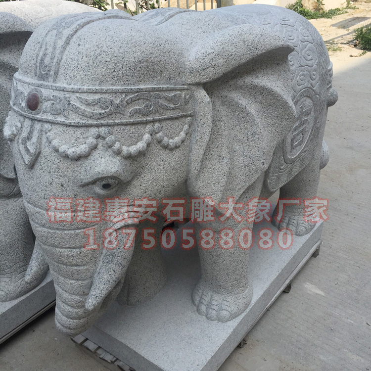 惠安石雕厂家介绍如何有效保养石雕大象