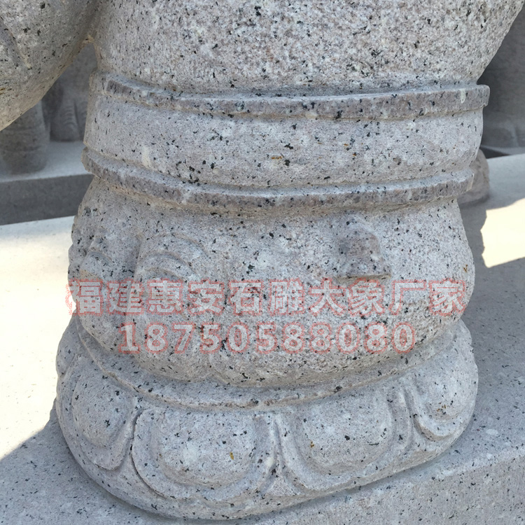 福建厂家在石雕大象上的操作技术和方法