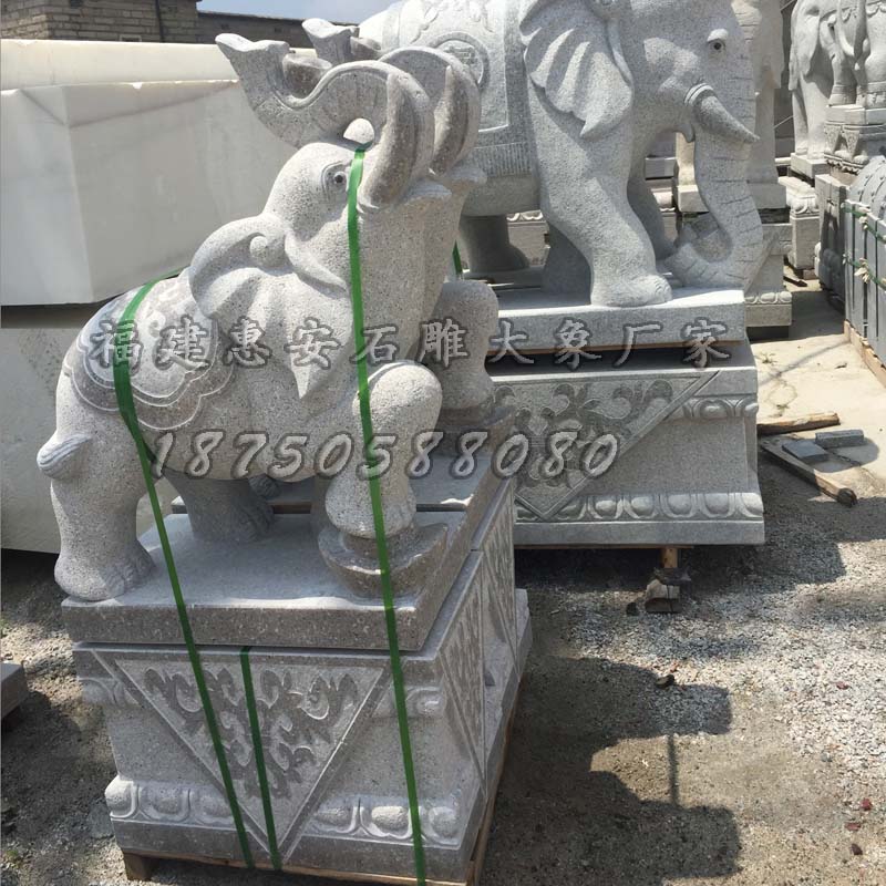 作为消费者,怎么选择优质石雕大象厂家