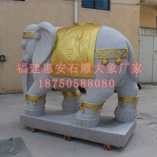 石雕大象摆放知识大全