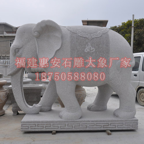 汉白玉石雕大象的寓意及选购技巧