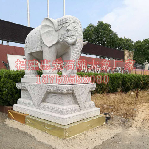 石雕大象是如何融入到我们的日常生活及其发展