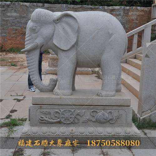 设计加工石雕大象的规格比例标准