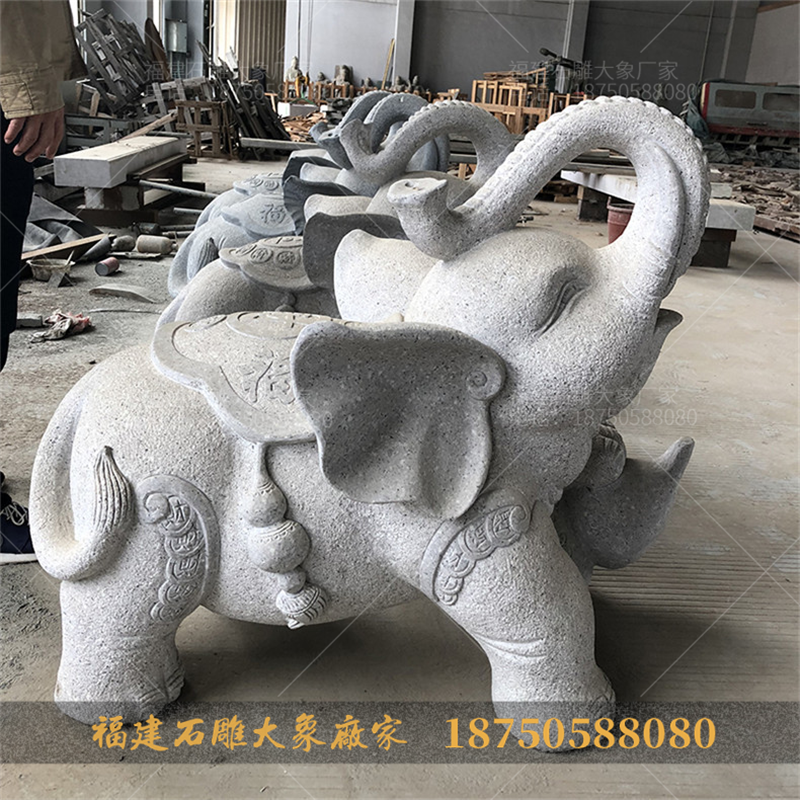 大象石雕塑在城市景观艺术中的作用