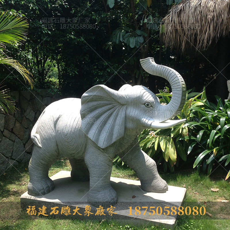 大象石雕塑在城市景观艺术中的作用