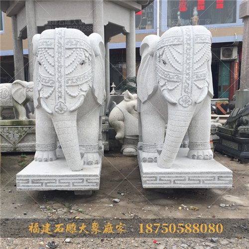 惠安石雕石材产业发展对大象雕塑的影响
