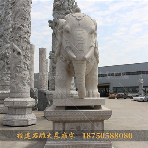 惠安石雕石材产业发展对大象雕塑的影响